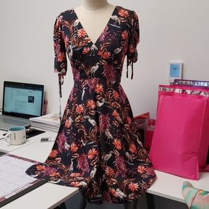 Hellbunny Heron fit and flare dress